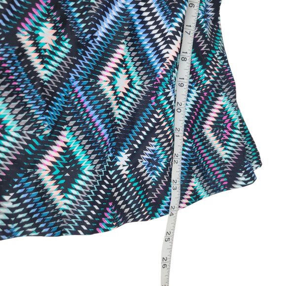 Macys Tankini Top 14 Swimwear Full Bust Support Underwire Push Up Multicolor NWT - Picture 11 of 11